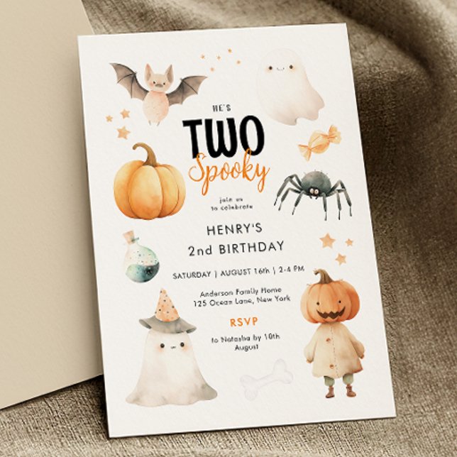 Dos fantasmagóricas invitaciones de cumpleaños a H (Subido por el creador)
