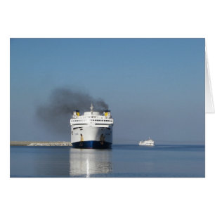 Dos Ferrys En Grecia