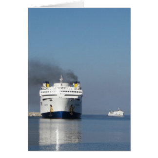 Dos Ferrys En Grecia
