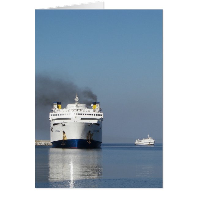 Dos Ferrys En Grecia (Frente)