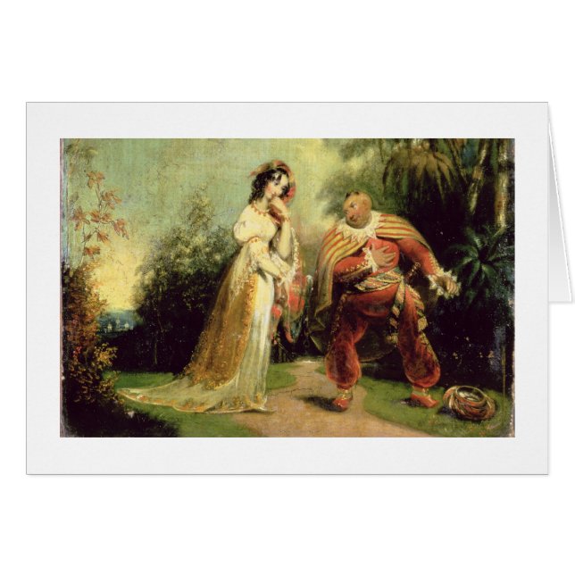 Dos figuras en traje turco en tierras del este (Anverso (Horizontal))