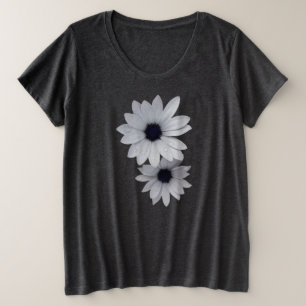 dos flores blancas