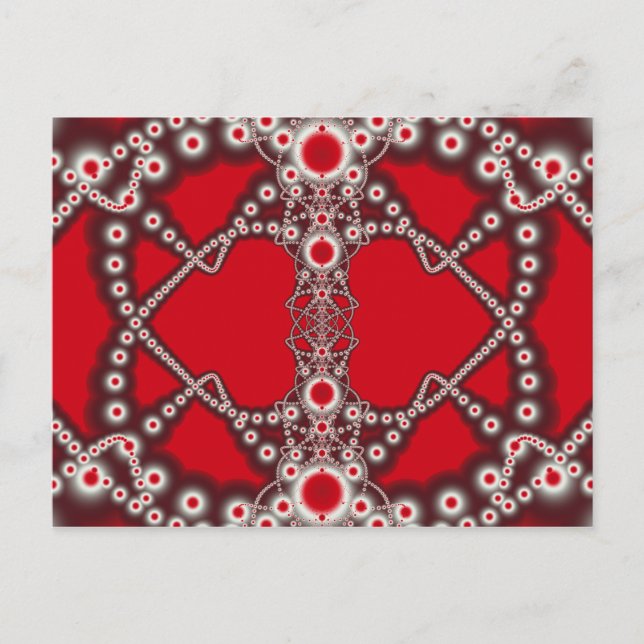 Dos fractales de la tarjeta del día de San (Anverso)