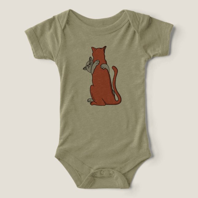 Dos Gatos Abren Amistad (Diseño delantero )