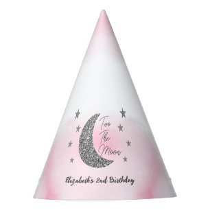 Dos Gorra Fiesta de la Luna del Segundo Cumpleaños
