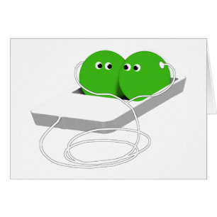 Dos Guisantes En Un Pod