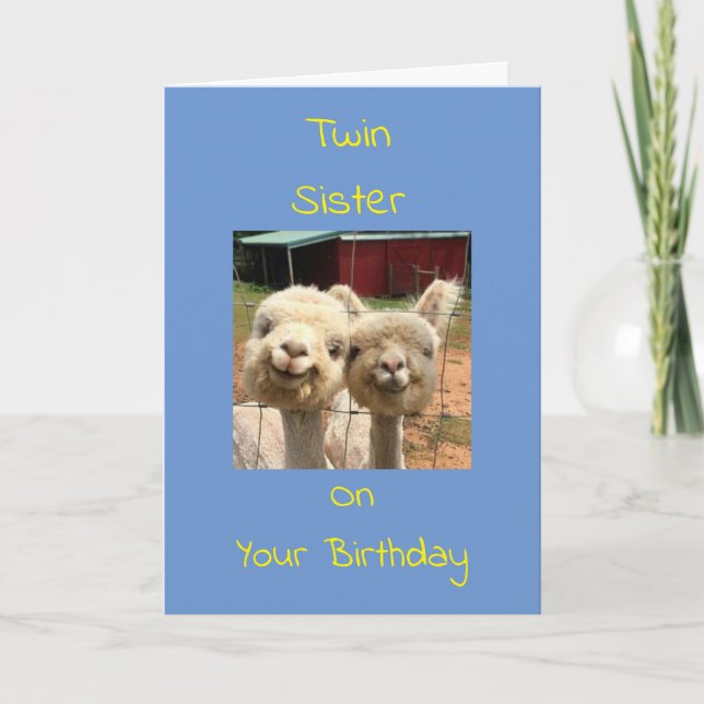 **DOS HERMANAS** DISFRUTAN DE SU TARJETA DE CUMPLE (Anverso)