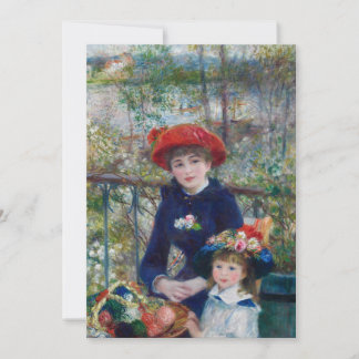 Dos hermanas (en la terraza) | Renoir