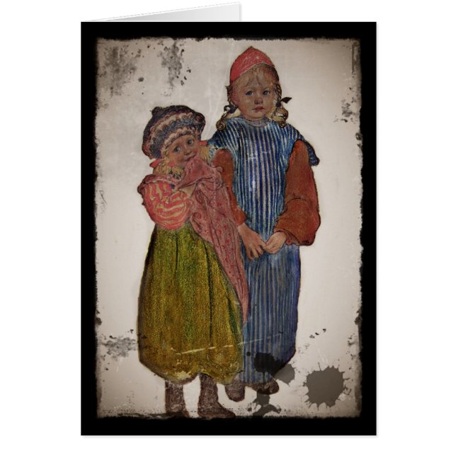Dos hermanitas de 1906 (Frente)