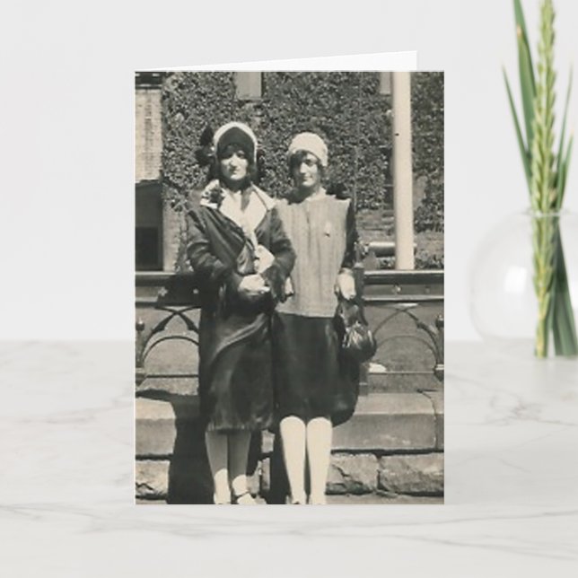 Dos hombres arrastrándose en la tarjeta de la ciud (Anverso)