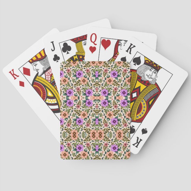 Dos imágenes de cartas de juego decorativas (Reverso)