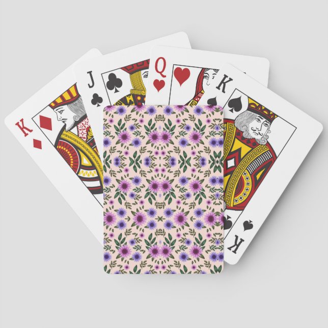 Dos imágenes que muestran cartas de juego con un d (Reverso)