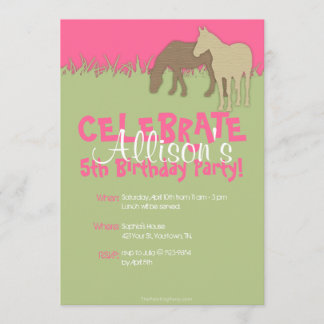 Dos invitaciones a la fiesta de cumpleaños del Chi