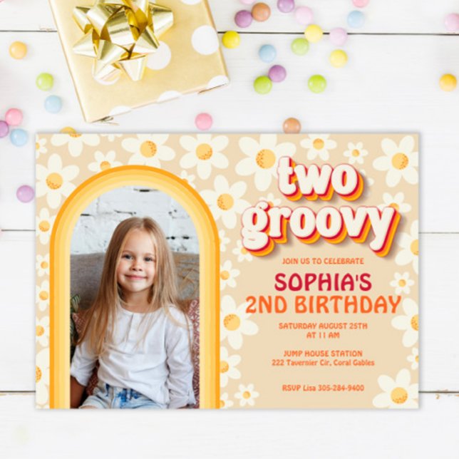 Dos invitaciones a la foto del segundo cumpleaños  (Subido por el creador)