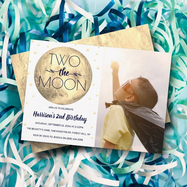 Dos invitaciones a la foto del segundo cumpleaños  (Subido por el creador)