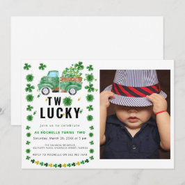 Dos invitaciones afortunadas para la fiesta de cum