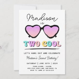 Dos invitaciones al partido Chica de cumpleaños de