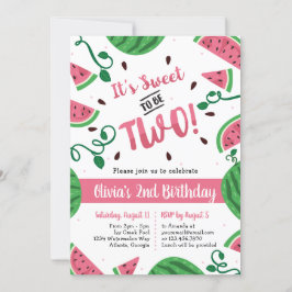 Dos invitaciones para la fiesta de cumpleaños de l