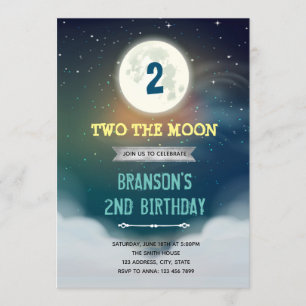 Dos invitaciones para la fiesta de cumpleaños de l