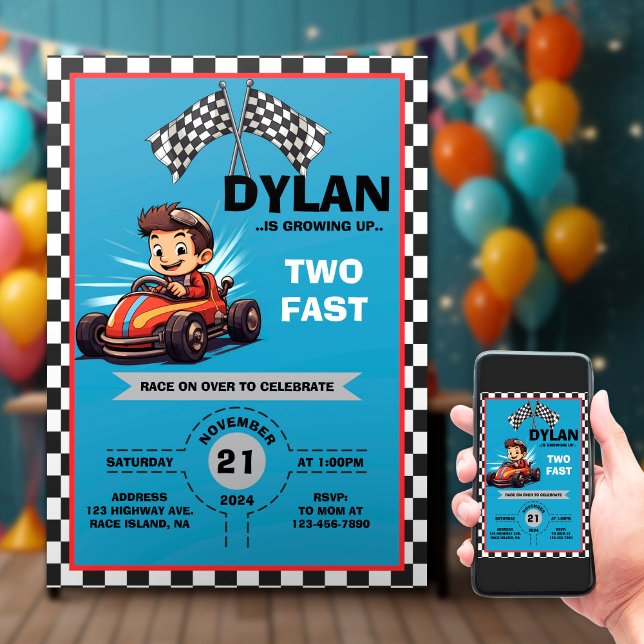 Dos invitaciones rápidas de cumpleaños (Subido por el creador)