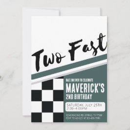 Dos invitaciones rápidas de cumpleaños