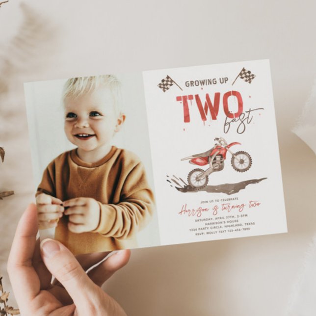 Dos invitaciones rápidas de cumpleaños | Bicicleta (Subido por el creador)