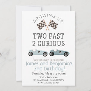 Dos Invitaciones Rápidas De Cumpleaños Curiosas