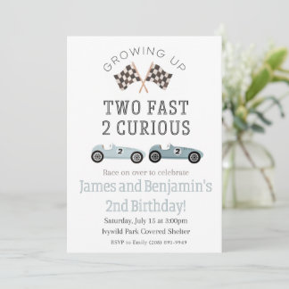 Dos Invitaciones Rápidas De Cumpleaños Curiosas