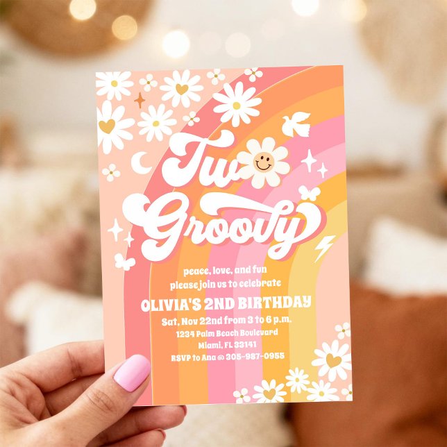 Dos invitaciones retro divertidas para segundo cum (Subido por el creador)