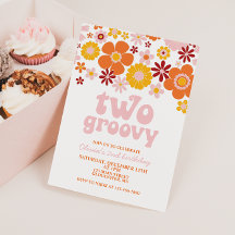 Dos invitaciones retro florales geniales para el s