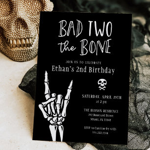 Dos malas invitaciones a la fiesta de cumpleaños n