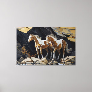 Dos mangas dando un paseo por el cañón de arte de 