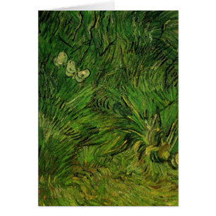 Dos mariposas blancas por Vincent van Gogh