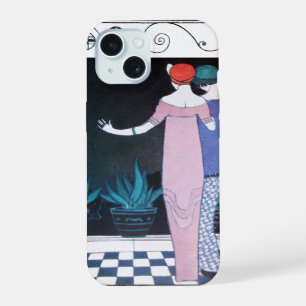 DOS MUJERES EN LA NOCHE Art Deco Beauty Fashion