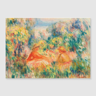 Dos mujeres en un paisaje de Pierre Auguste Renoir