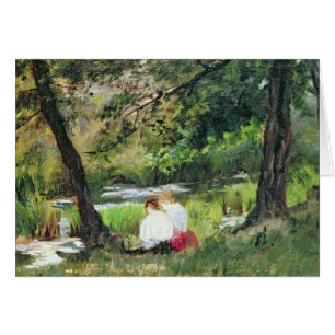 Dos mujeres sentadas