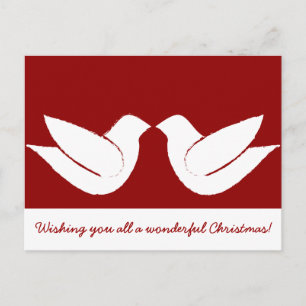 Dos navidad de las palomas de la tortuga