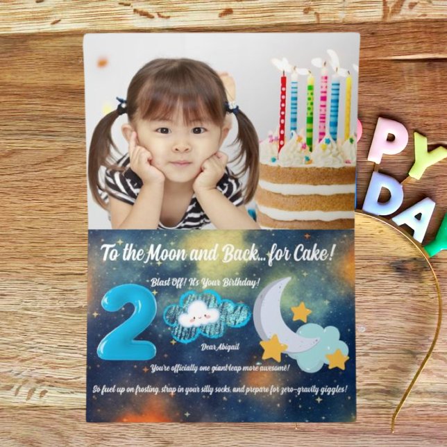Dos niños fotográficos lunares Cumpleaños (Subido por el creador)