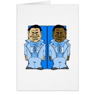 Dos novios azules