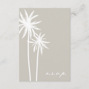 Dos palmeras blancas Boda RSVP