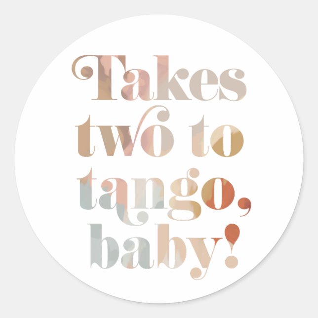 Dos para el Pegatina del tango (Anverso)