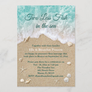 Dos peces menos en el mar luego de la invitación a