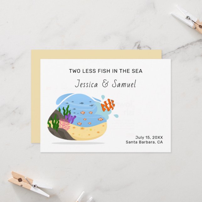  Dos peces menos en la Invitación de compromiso ma (Anverso/Reverso In Situ)