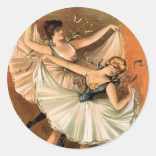 Dos pegatinas Ballerinas
