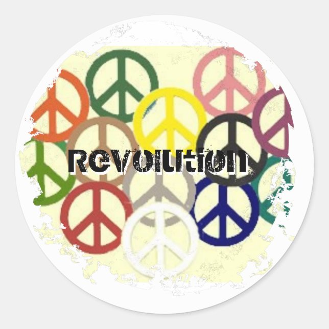 Dos Pegatinas en crisis (Anverso)