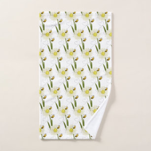 Dos pequeñas y lindas abejas