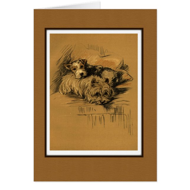 Dos Perros Terribles Ahogándose (Frente)