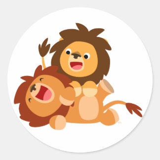 Dos Personalizados  Pegatinas de leones
