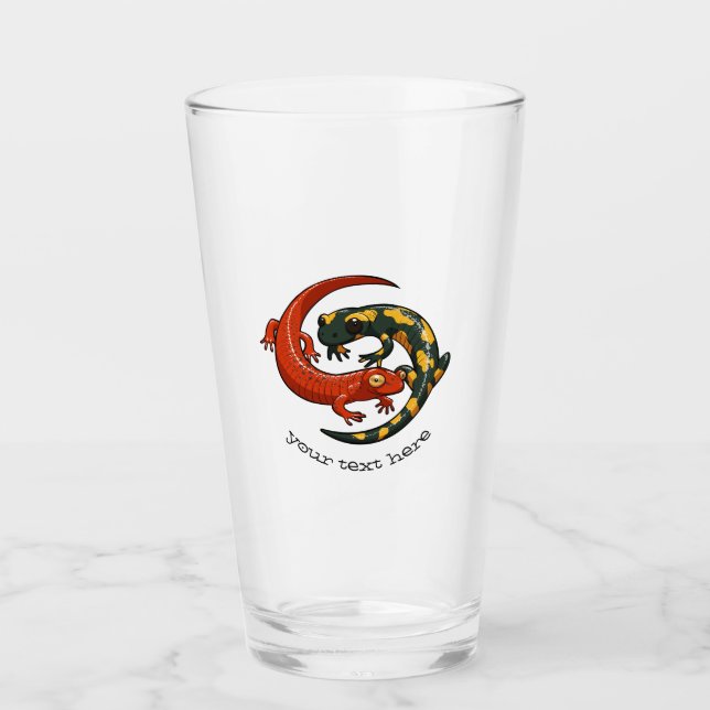 Dos Personalizados sonrientes de Salamander (Anverso)