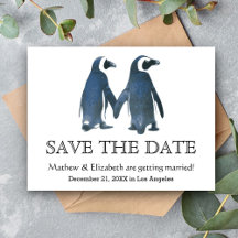 Dos Pingüinos Adorables | Boda Romántica Anuncio d